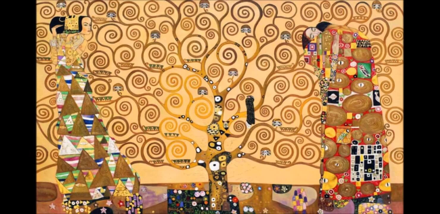 Klimt Abbraccio