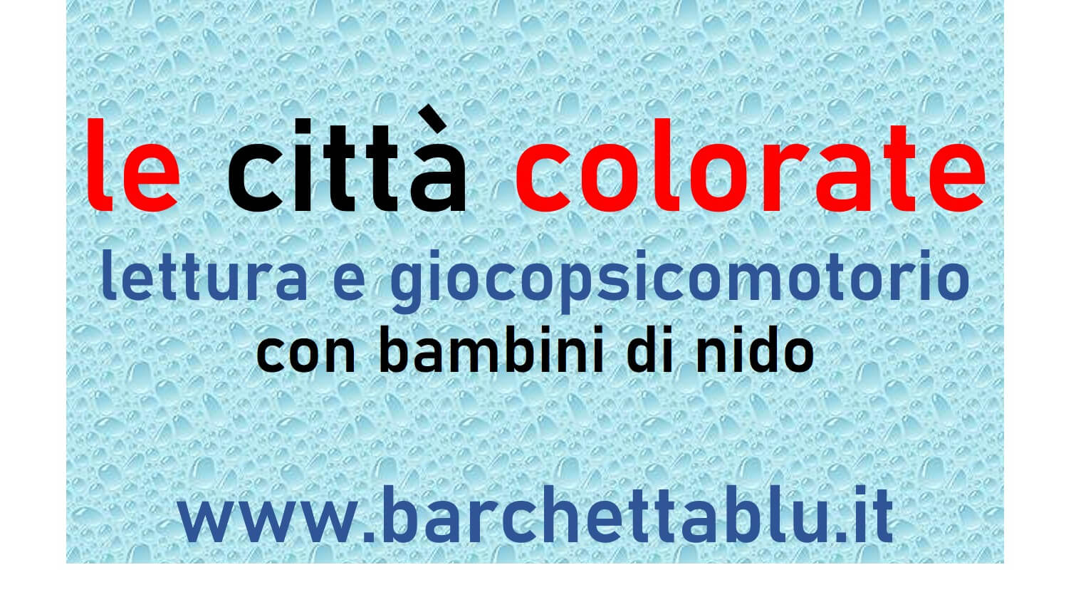 città colorate copertina