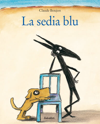 sedia blu copertina