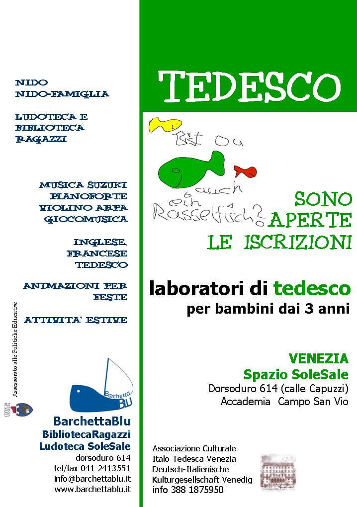 iscrizioni aperte TEDESCO