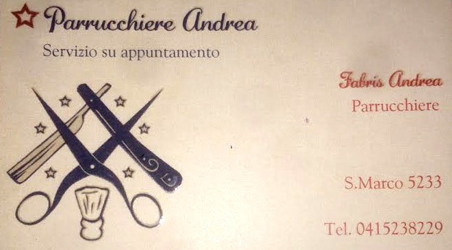 logo parrucchiere Andrea